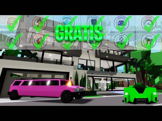 ATUALIZAÇÃO! NOVA MANSÃO E LIMOUSINE NA NOVA CIDADE NO BROOKHAVEN RP  (Roblox) 