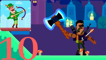 VIP Arnold || Bowmasters || (Android,ios) Gameplay - Walkthrough