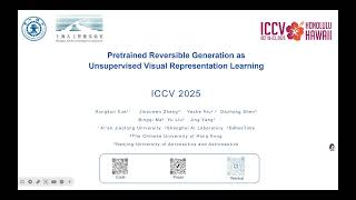 Pretrained Reversible Generation as Unsupervised Visual Representation Learning (ICCV 2025)