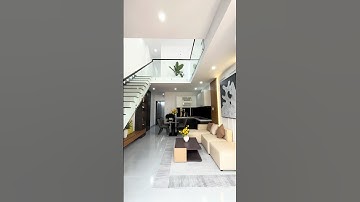 Nhà đẹp có gác lửng, thông tầng #5 | Công năng cơ bản, nội thất tiêu chuẩn #nhagaclung