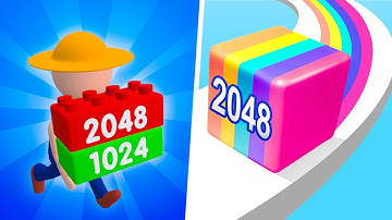 Brick Runner vs Jelly Run 2048: New Shape - Max Level Gameplay (Part 1)