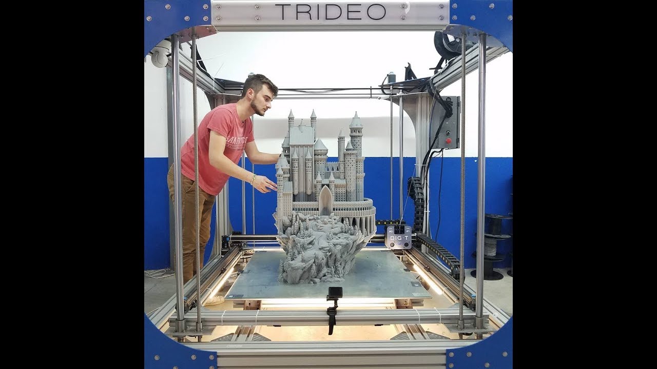 Impresora 3D Big T: 1 Metro Cúbico de Volumen de Trabajo