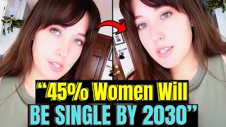 45% Of Modern WOMEN PROJECTED TO BE SINGLE By 2030 | Hook Up Culture | Women Hitting The Wall