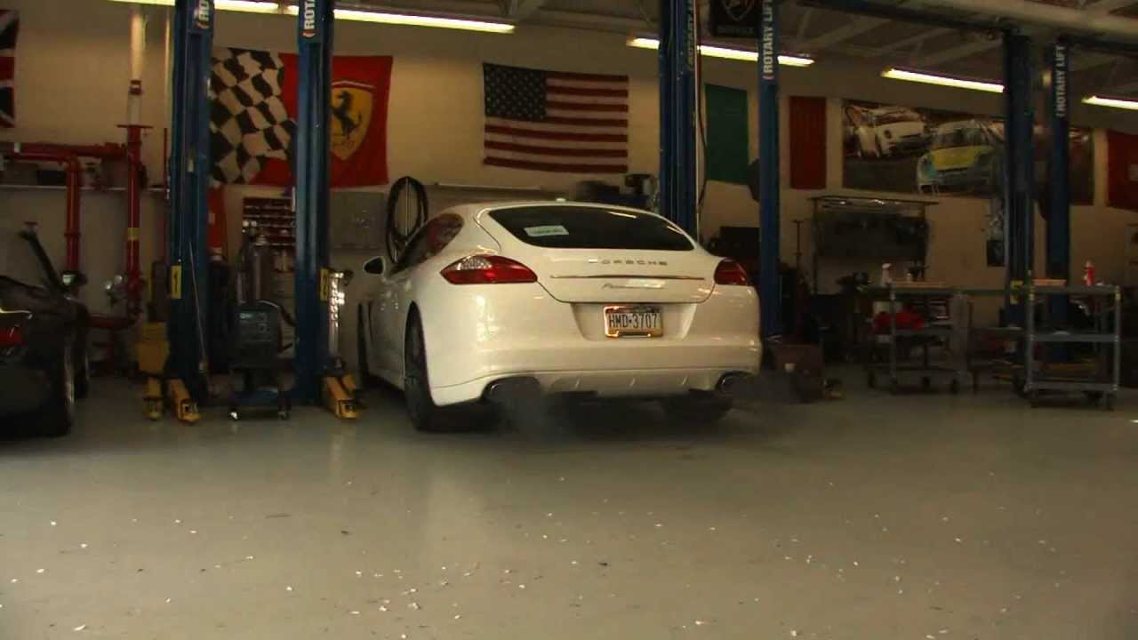 Porsche Panamera Turbo Fabspeed Maxflo Exhaust Package Youtube