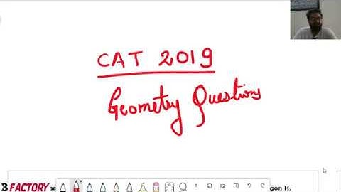 CAT 2019 Geometry Questions Solved