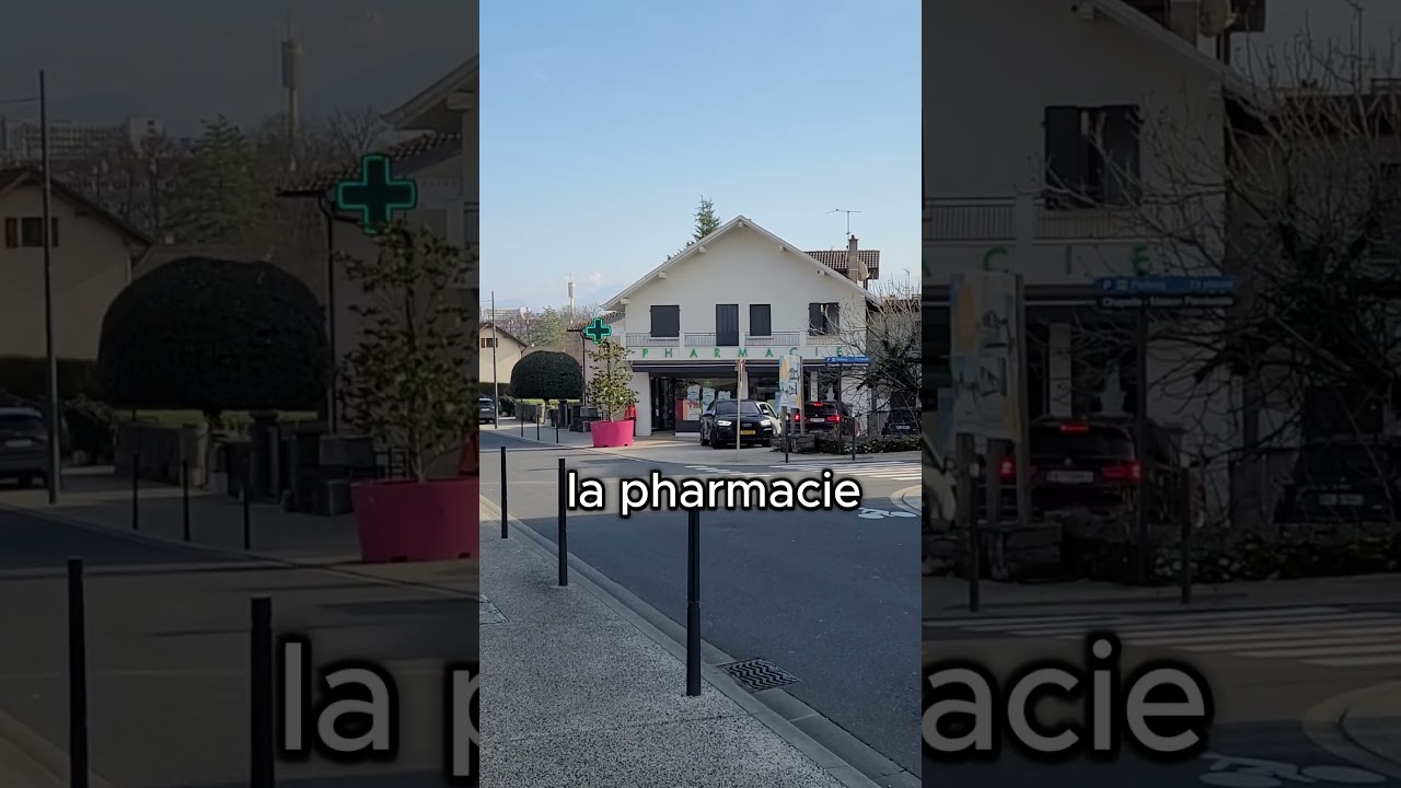 The pharmacy / la pharmacie #frenchforbeginner #frenchvocab - YouTube