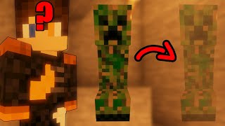 Minecraft But ALL Mobs Are Invisible