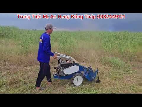 Bàn giao máy cắt cỏ trục băm cho khách . Máy Nhật Bãi 0982449121