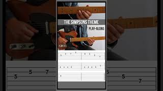 The Simpsons Theme -Guitar TAB and Play-Along