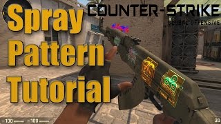 CS: GO SPRAY PATTERN TUTORIAL!