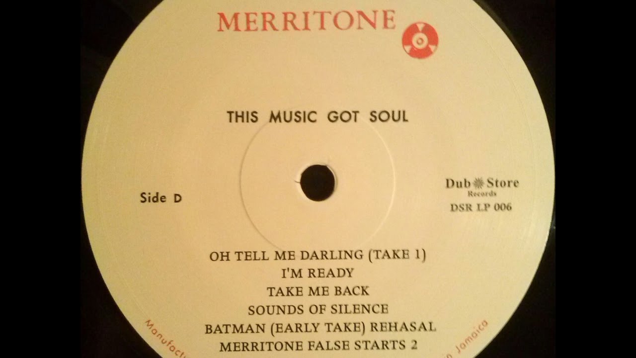LP】V.A. - Merritone Rock Steady 2: This Music Got Soul 1966