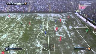 Un video gameplay nella neve su fifa 15