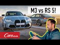 All-new BMW M3 vs Audi RS 5 - Which is faster over 400m?