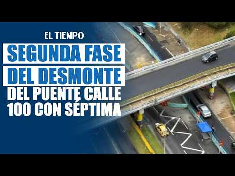 100th Street and Seventh Avenue Bridge: Second phase of dismantling begins | EL TIEMPO