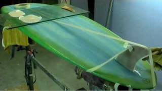 laminando una quilla