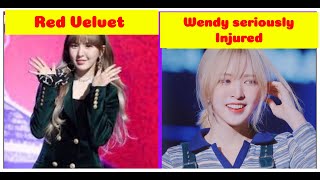 Red Velvet Wendy Seriously Injured Falling Off Stage