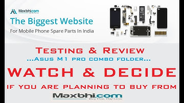 Maxbhi.com Product Review| Online LCD Combo Folder Review| Maxbhi.com Fake or Not you Watch & Decide
