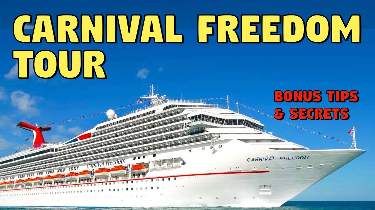 carnival freedom casino tour