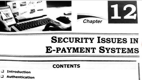 (Part-2) Security Issues in E-Payment Systems Bcom 2nd semester full explanation in hindi