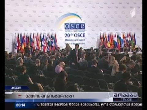 მავთულხლართები და მცოცავი ოკუპაცია ეუთოს მინისტერიალზე გააპროტესტეს