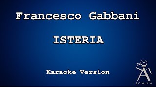 Francesco Gabbani - Isteria (KARAOKE)