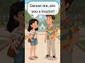 Daily English Dialogue – Talking to a Foreigner for the First Time#english #englishforbeginners
