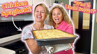 This is the WEIRDEST Spaghetti Ever! 😳 Uncle Steve’s secret recipe!