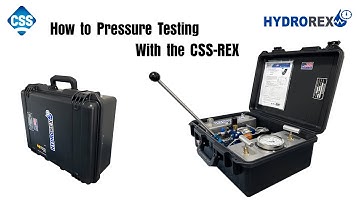 How to Hydrostatic Pressure Testing with Air and Hand Pump Pressure  Test System