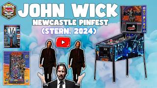Unleashing the JOHN WICK PINBALL 2024 at NEWCASTLE PINFEST  !#pinball #arcadegame #pinballlife