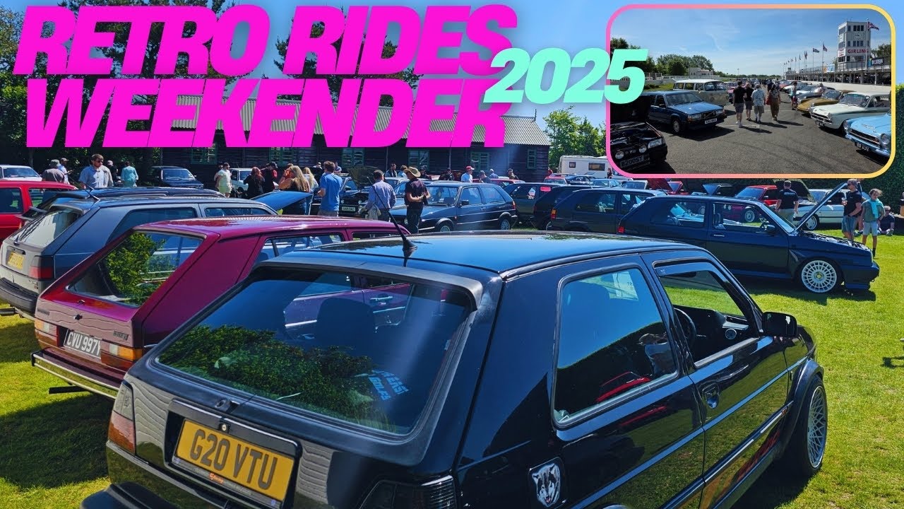 Retro Rides Weekender 2025 - An Epic Full Weekend Of Classic, Retro & Custom Cars!