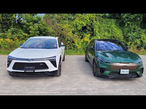 2024 Ford Mustang Mach-E GT vs Chevrolet Blazer EV RS