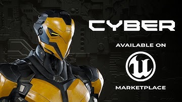 Cyber Promo:  Futuristic UE5 Character Designs #game#ue4#ue5#character #cyber #robot #unreal #trend