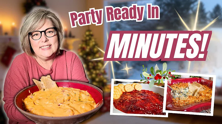 3 EASY Holiday Appetizer Dips Everyone Will Beg You to Bring Again!