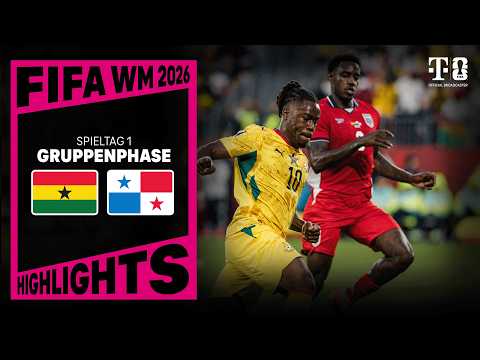 Ghana - Panama | Highlights FIFA WM 2026 | MAGENTA TV — football highlights