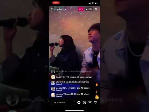 ばんばんざい ぎしみゆ =(イコール) インスタライブ
