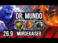 DR. MUNDO vs MORDEKAISER (TOP) | Perfect KDA: 9/0/4 | EUW Master | 26.9