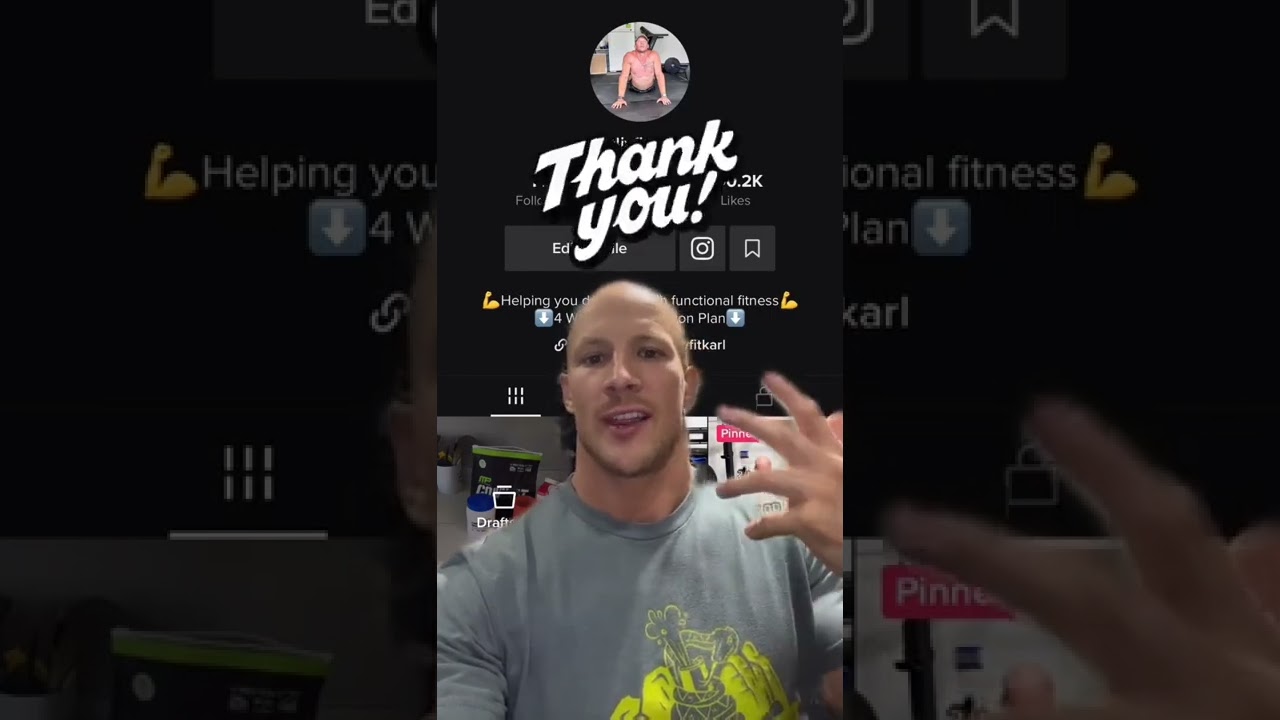 20k followers. Thank you. 