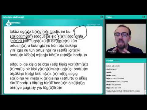 2017 ÖABT EDEBİYAT Eski Türk Dili Metin Çözümleme (Türker Tola) - Eğitimdeyiz