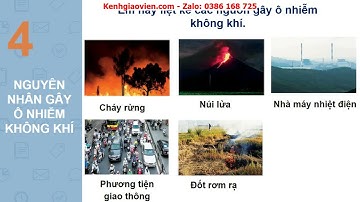 Giáo án powerpoint bài 10: Không khí và bảo vệ môi...| GA Khoa học tự nhiên 6 Chân trời sáng tạo