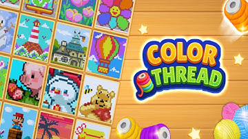 Color Thread: Wool Sort (by Quyet Le) IOS Gameplay Video (HD)