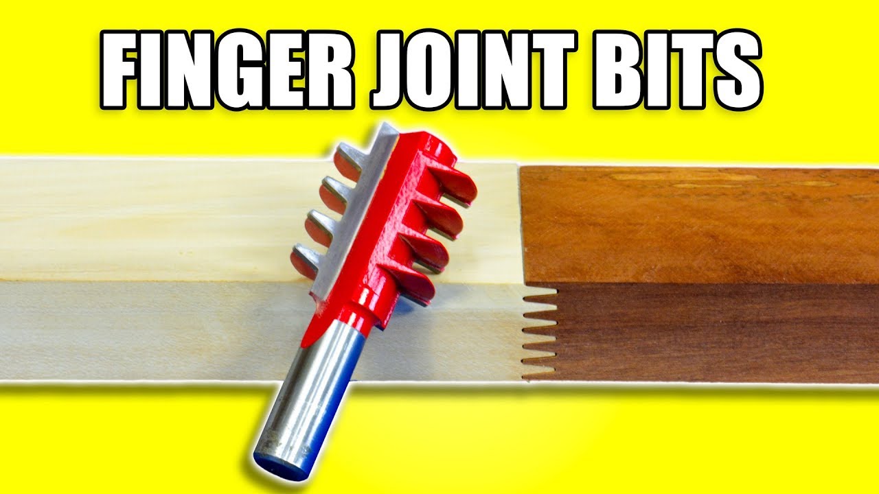 How to Make Finger Joints: Finger Joint Router Bits! - YouTube