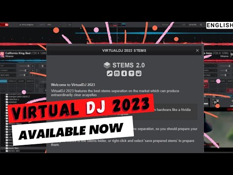 I Downloaded New Virtual Dj 2023 With Stems 2.0