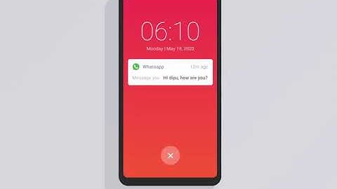 Push Notification Animation