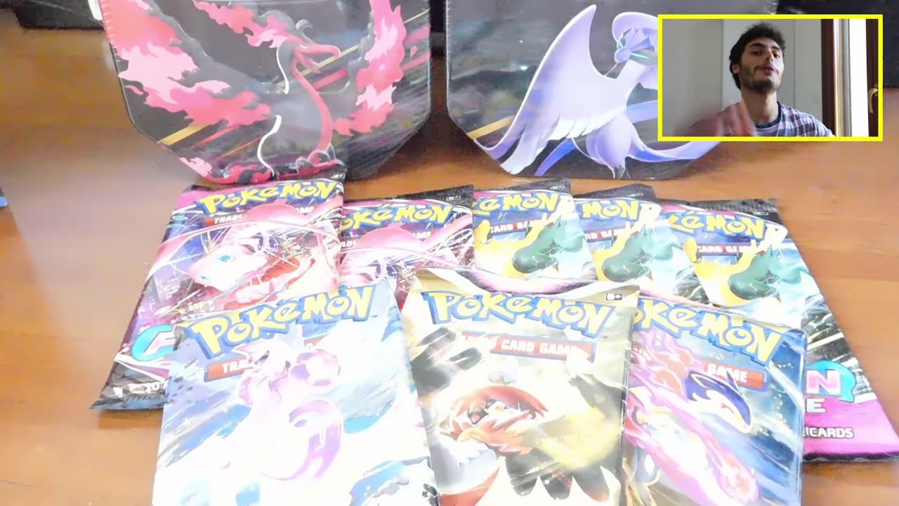 APRO TRE BUSTE POKEMON DI LUCENTEZZA SIDERALE!! questa volta è andata ...