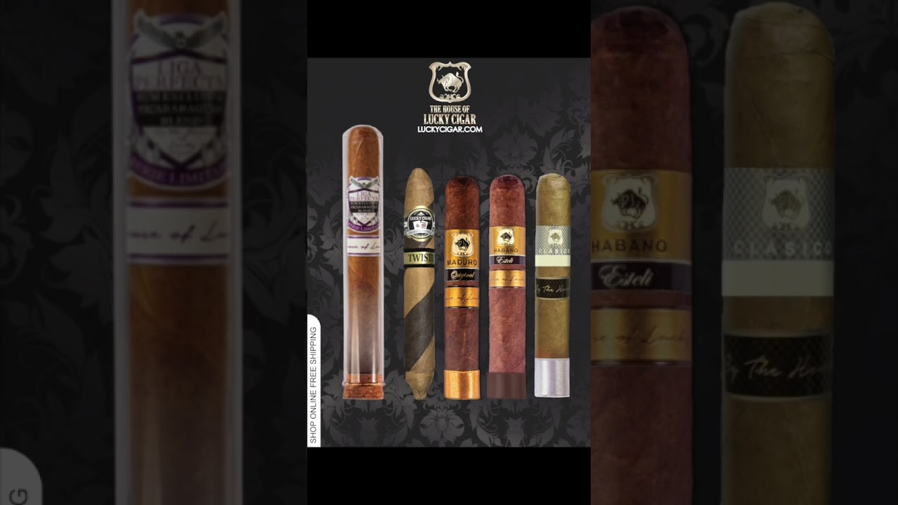 Cigars samplers sets by the house of lucky cigar available in stores or