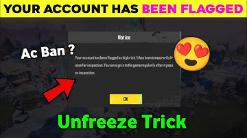 Your Account Has Been Flagged As High Risk Problem Sloved✅ | Bgmi Id flagged High risk Problem