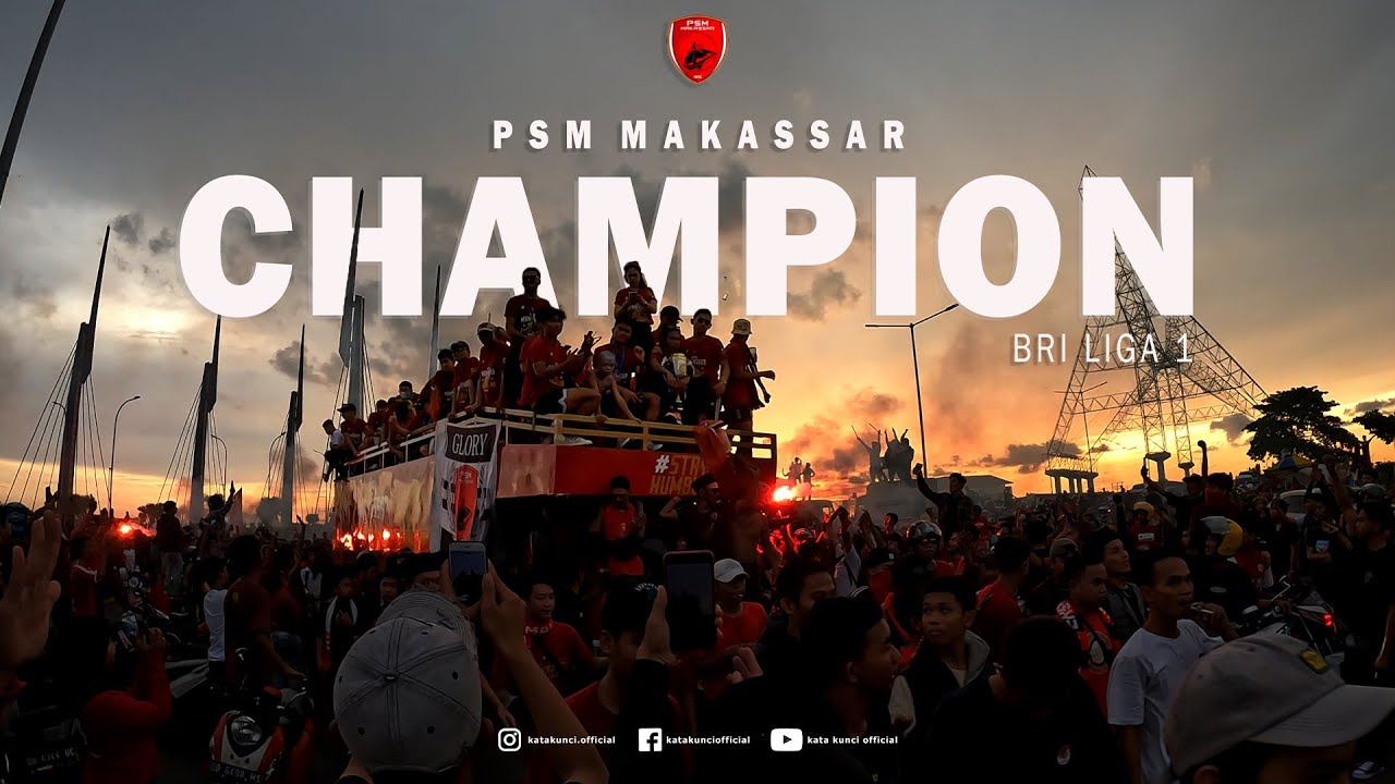 Konvoi PSM Makassar, Juara BRI Liga 1 2023