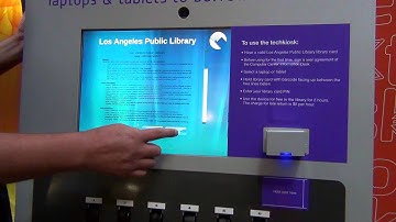 TechKiosk: Laptops & Tablets to Borrow