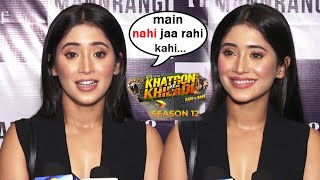 Shivangi Joshi Reaction On Khatron Ke Khiladi Season 12 & Her Bond With Mohsin Khan At Ashnoor Kaur