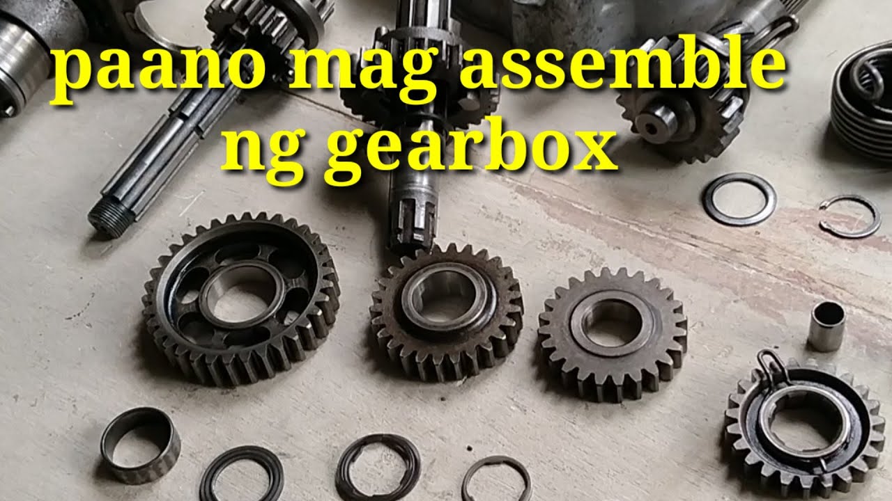 How To Assemble Gearbox (Sym Bonus)